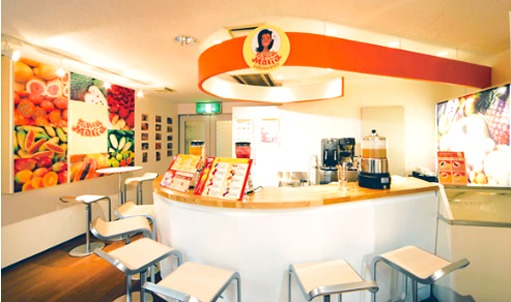トロピカルマリアジュースバー店内イメージ